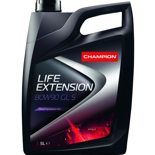 Трансмиссионное масло Champion Oil Life Extension 80W90 GL-5, 5л